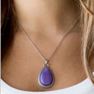 Purple ladies necklace